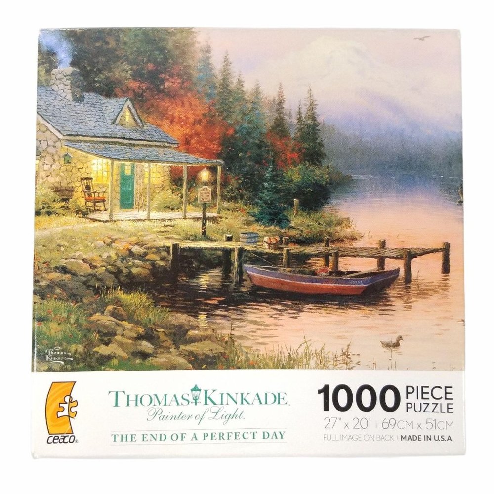Ceaco Jigsaw Puzzle Thomas Kinkade 1000 Piece